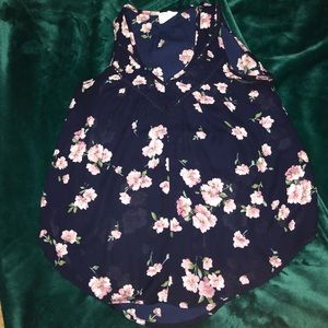 floral tank top